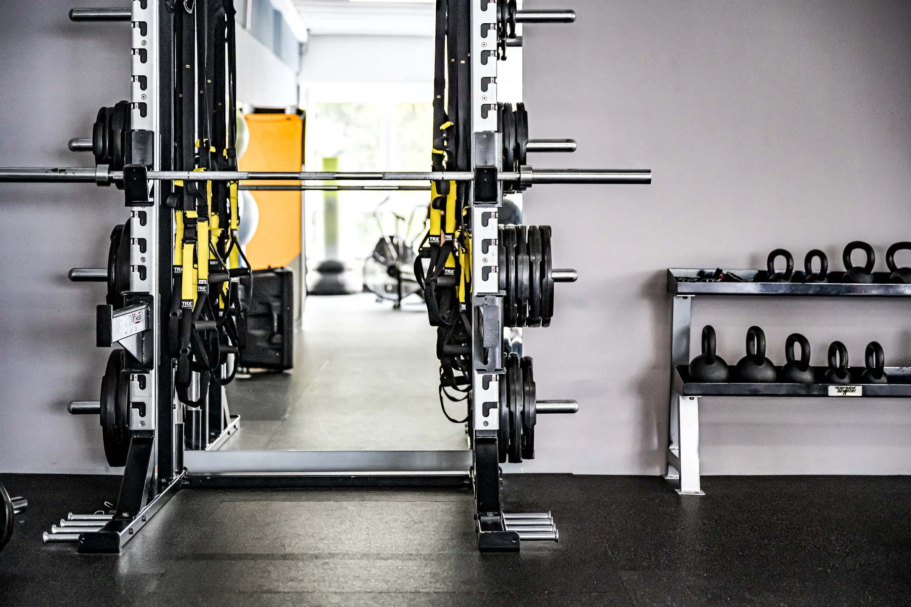 TRX-Schlingentrainer im Trainingsbereich
