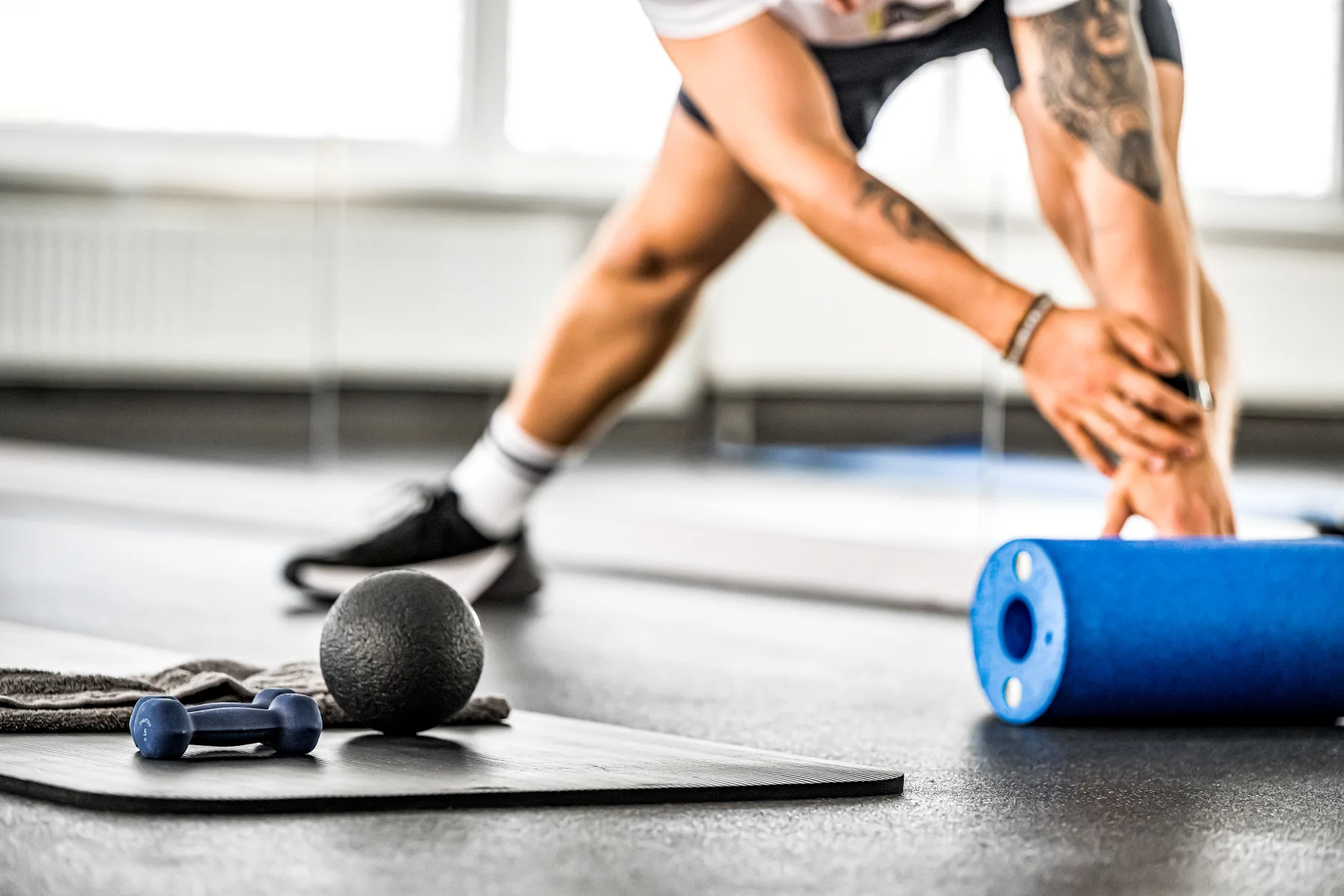 Functional-Training-Bereich mit Trainingsgerät