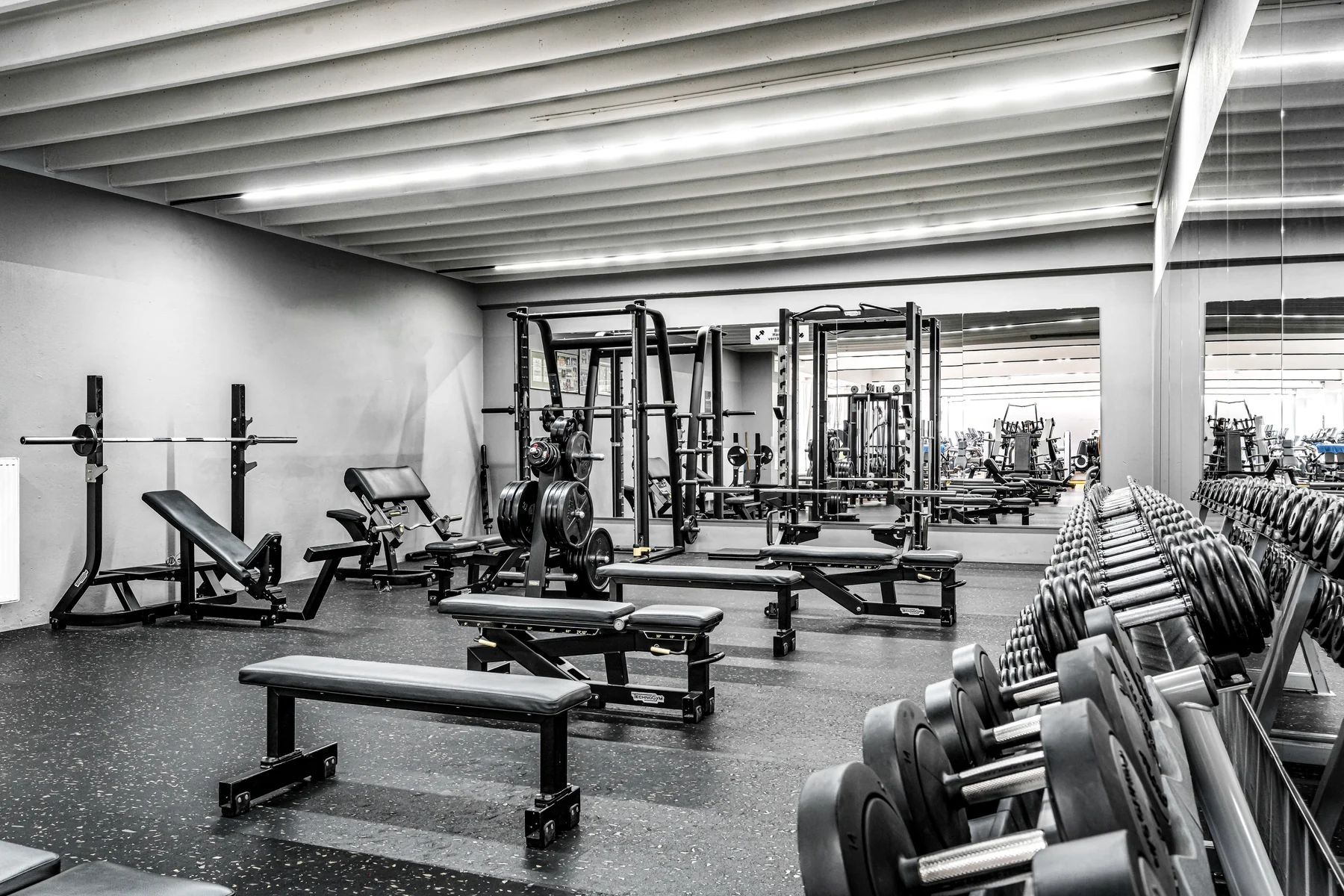 Freihanteltraining im Fit & Sun Telfs