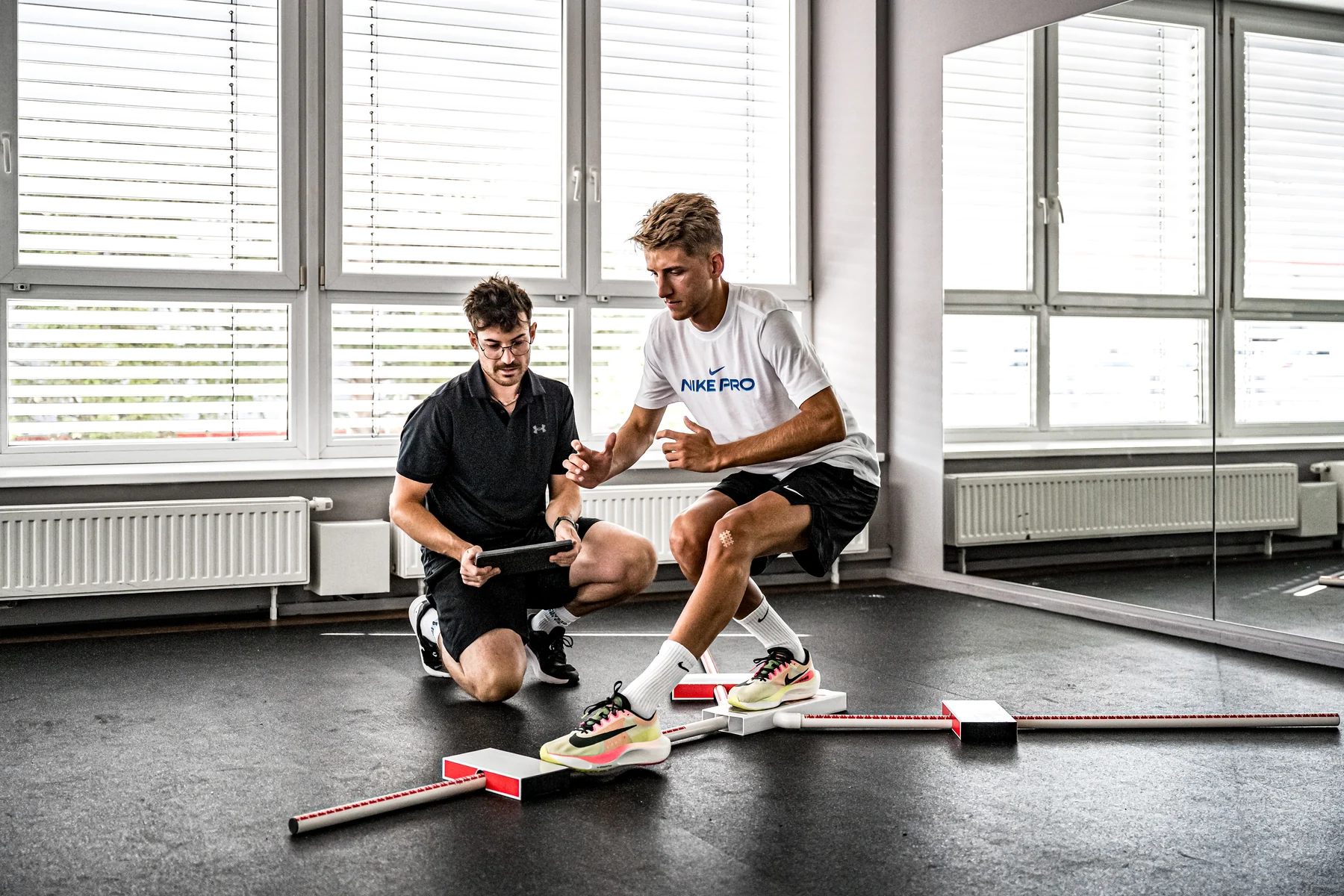 Betreuter Y Balance Test im Fit & Sun